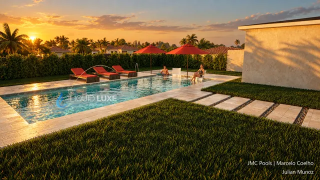 3D render of the Munoz pool, view 07 (ground level)