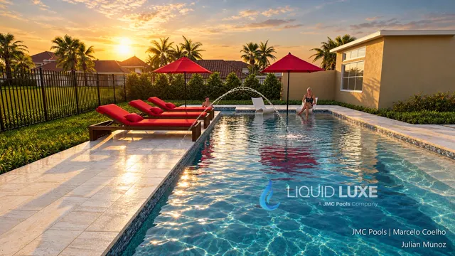 3D render of the Munoz pool, view 10 (ground level)